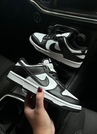 Nike dunk low retro white black