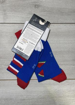 Носки высокие 2 пары женские размер 36-40 fun socks.цена за упаковку.3 фото