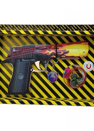 Резинкостер дерев'яний "desert eagle blaze"