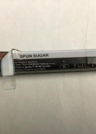 Блеск с обьёмным эффектом -spun sugar avon