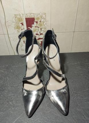 Женские серебристые туфли, босоножки carvela kurt geiger