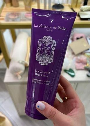 La sultane de saba la sultane de saba - молочко для тела с ароматом мускуса, ладана и ванили body lotion musk incense vanilla