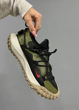 Кроссовки nike acg mountain fly low se olive black2 фото