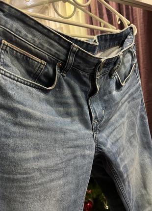 Классные джинсы синего цвета не тянутся качественная джинса!✨2 фото