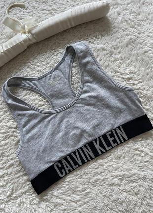 Коттоновый топ calvin klein на подростка