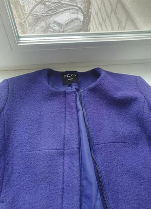Пиджак пальто женский 100% шерсть1 фото