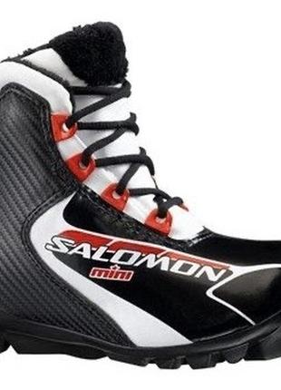 Ботинки для беговых лыж salomon mini