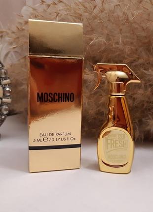 Moschino gold fresh couture, парфумована вода (міні)