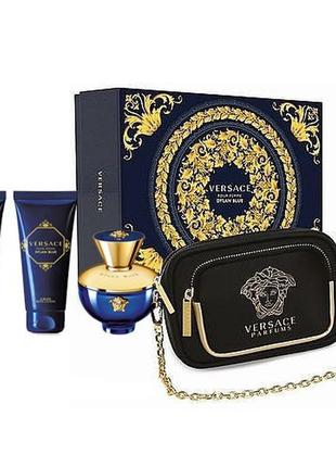 Versace pour femme dylan blue (подарунковий набір)