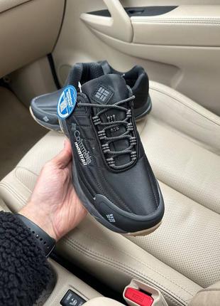 Чоловічі термо кросівки columbia montrail black termo чорні2 фото