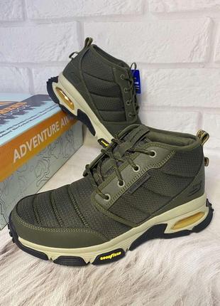 Водонепроницаемые, мужские ботинки skechers skech-air envoy km4725, оригинал - 42р, 43р, 44р, 45р