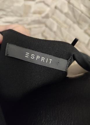 Дуже класне повсякденне стильне чорне плаття від esprit4 фото