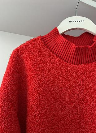 Красный свитер тедди asos 3