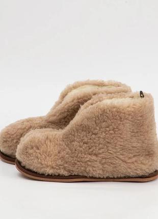 Теплые тапочки для дома типа ugg2 фото