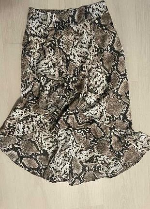Юбка на запах с воланом р 8-10 распродаж