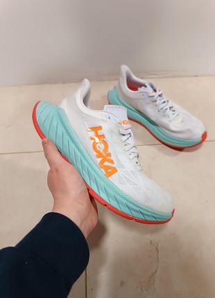 Кроссовки для бега hoka one one carbon x 2 (1113526-wbor) оригинал