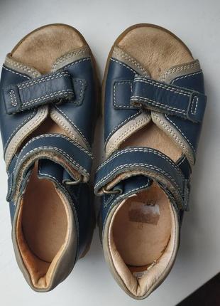 Кожаные босоножки сандалии bundgaard 28р. 18.5 см.5 фото