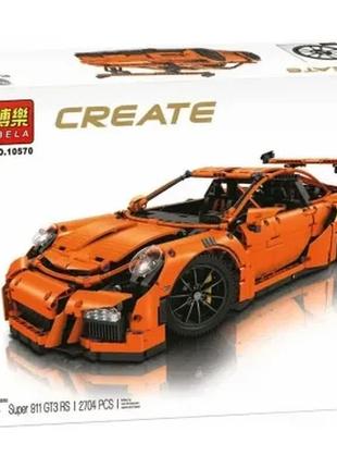 Конструктор bela 'porsche 911 gt3 rs' 2704 деталей