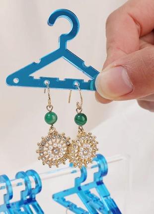 Подставка для украшений зеркальная в виде вешалок подарок для девочки