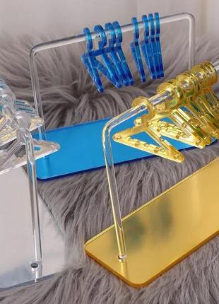 Подставка для украшений зеркальная в виде вешалок подарок для девочки