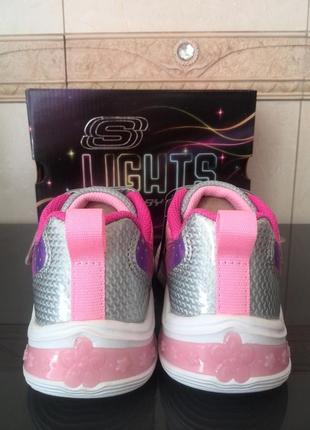 Кроссовки skechers s-lights 35 р (23 см)6 фото