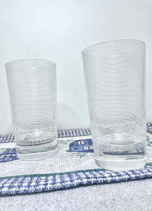 Склянки для води mikasa stretch кришталь стаканы хрусталь