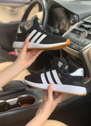 Кросівки adidas iniki black кросівки2 фото