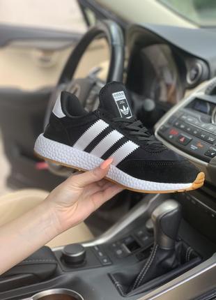 Кроссовки adidas iniki black кросівки3 фото