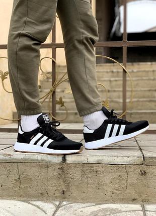 Кросівки adidas iniki black кросівки8 фото