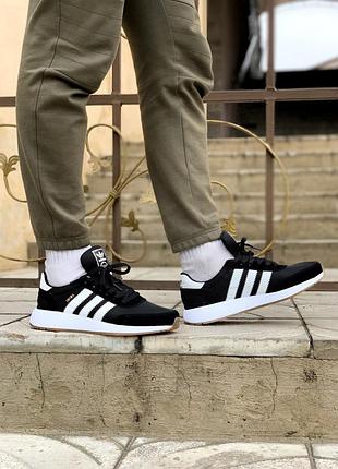 Кроссовки adidas iniki black кросівки8 фото