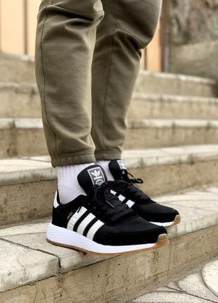 Кросівки adidas iniki black кросівки9 фото