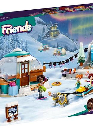 Конструктор lego friends праздничные приключения в иглу 491 деталь (41760)