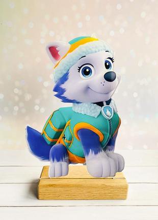 Ночник эверест щенячий патруль с регулировкой света через пульт ду