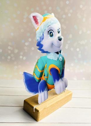 Ночник эверест щенячий патруль с регулировкой света через пульт ду