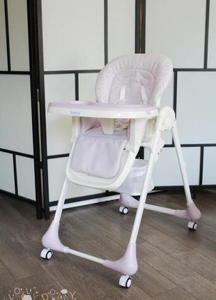 Стільчик для годування bambi m 3233 l, lilac