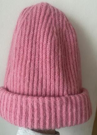Классная теплая стильная шапка h&amp;m5 фото