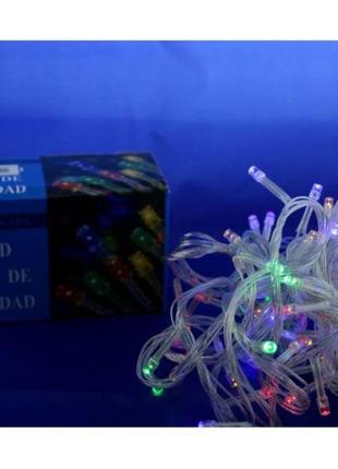 Гирлянда светодиодная  xmas led 300 m-1 мультицветная3 фото