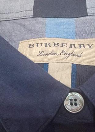 Женская рубашка burberry blue giantstar3 фото