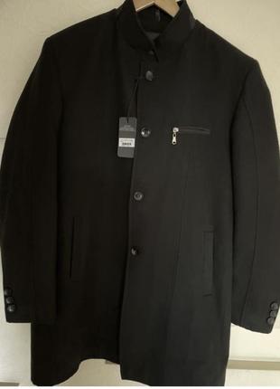 Брендовое мужское пальто из шерсти matteo nessi италия1 фото