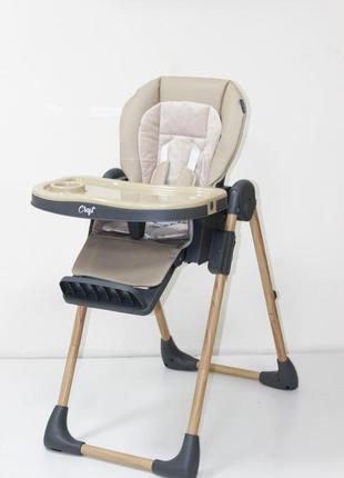 Стільчик для годування el camino 1115-w craft, beige