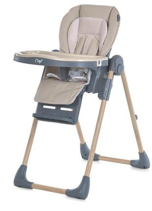 Стільчик для годування el camino 1115-w craft, beige