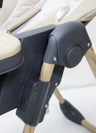 Стільчик для годування el camino 1115-w craft, beige