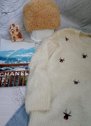 Женский новогодний свитшот,кофта,свитер травка tu 🫎7 фото