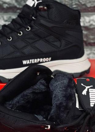 Термо кроссовки puma waterproof зимние на меху +7° -21° пума7 фото