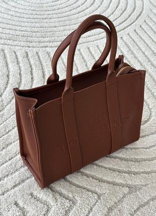 Сумка marc jacobs tote bag brown 2