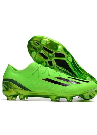 Бутсы adidas x speedportal.1 fg green1 фото