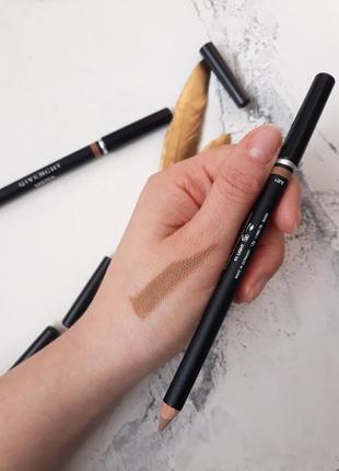 Пудровый карандаш для бровей givenchy mister eyebrow powder pencil3 фото