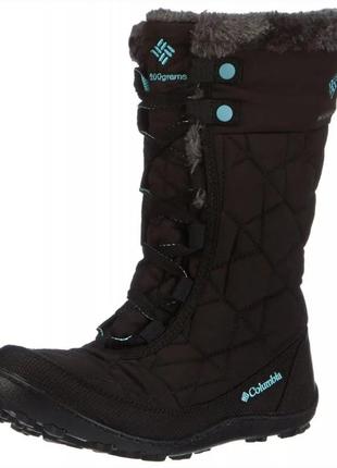 Термосапоги чоботи черевики кооботи columbia youth minx mid ii wp omni-heat waterproof