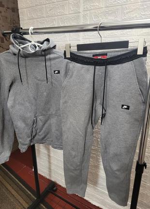 Костюм спортивный мужской nike modern hoodie po bb 835860-091 оригинал