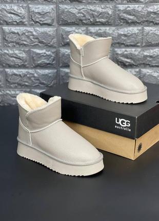 Ugg australia угги натуральная кожа, мех